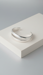 Minimalist Silver Cuff Bracelet